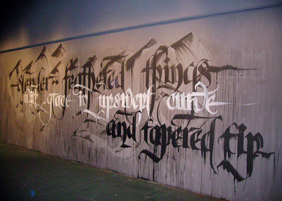 Wall Calligraffiti