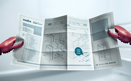 MABE amusing and humorous print ads