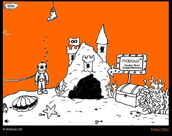 Emobious  - Website design using drawings and illustration