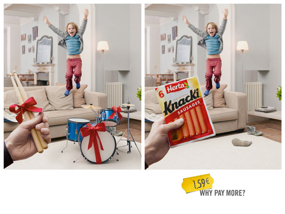 Creative print ads