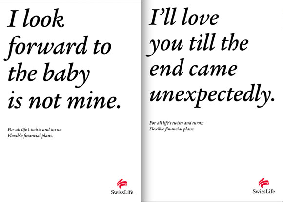 Creative print ads