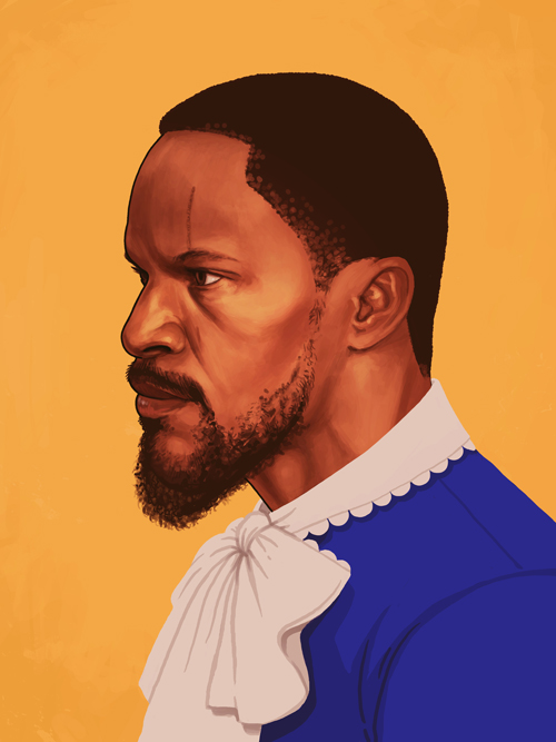 Illustrated Portraits of Pop Culture Heroes