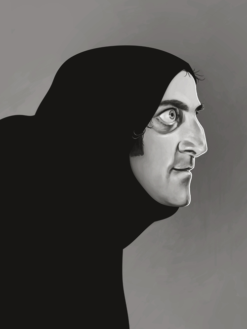 Illustrated Portraits of Pop Culture Heroes