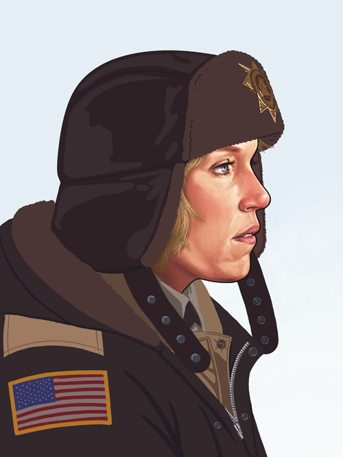 Illustrated Portraits of Pop Culture Heroes