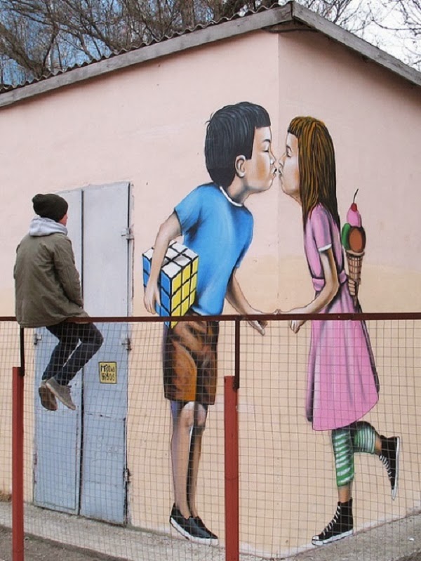 Street Art by Ukranian Banksy