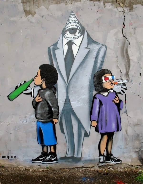 Street Art by Ukranian Banksy