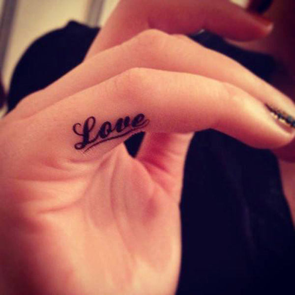 love tattoo For Girls