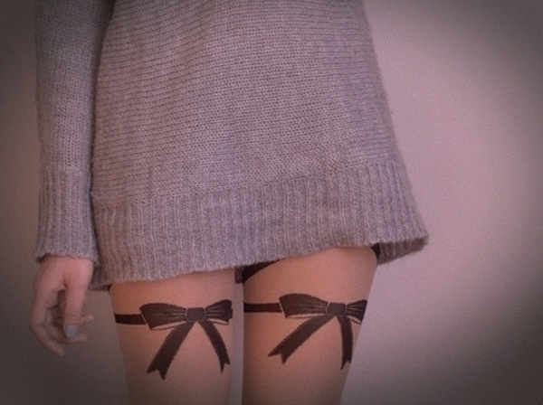 Ribbon Tattoo 