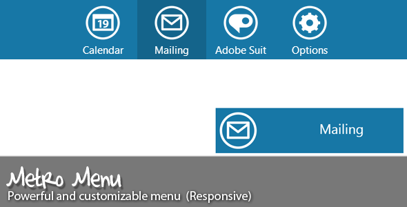 Metro Menu