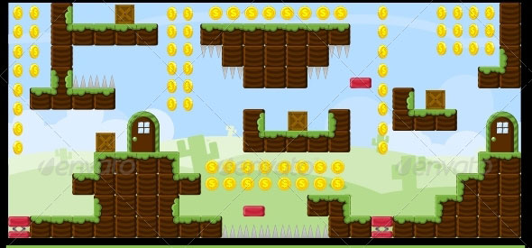 Platformer-Game-Tile-Set