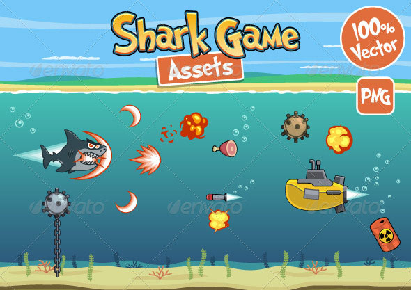 Shark-Game-Assets