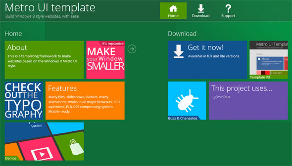 metro-ui-template