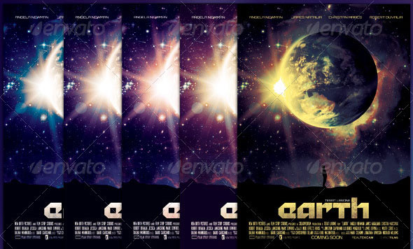 Earth-Movie-Poster-Template