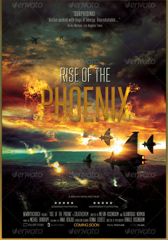 Phoenix-Movie-Poster-Template