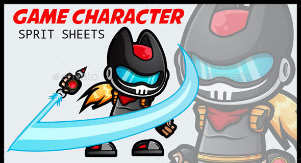 Game-Character-Spritesheets
