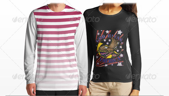 Long-sleeved-T-shirt-Mockup