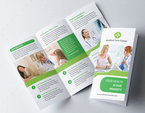  Medical Trifold Brochure