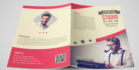 Retro-Bifold-Brochure