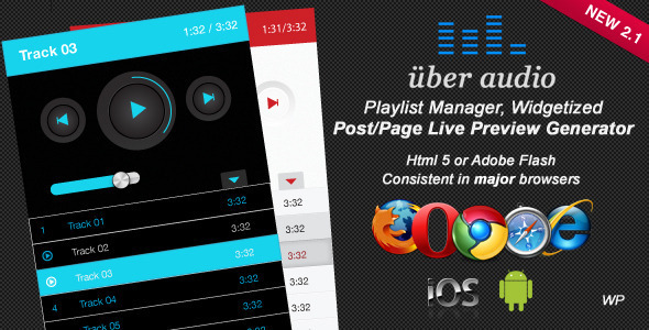 Uber Audio WordPress plugin
