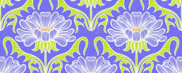 Vintage-Floral-Damask-Pattern