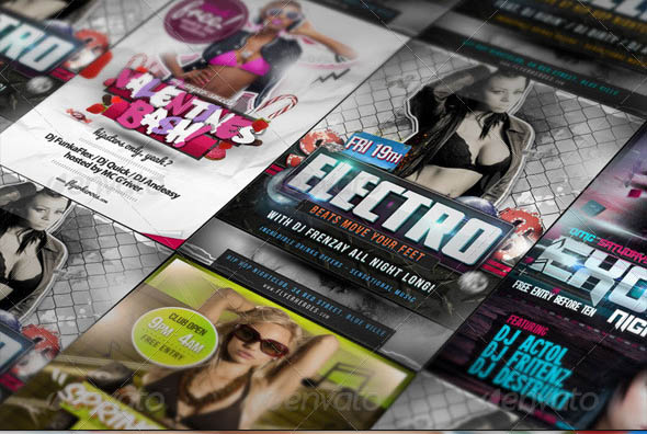 Flyer Poster Mockups Bundle