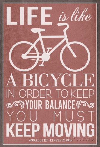 Life Is Like a Bicycle