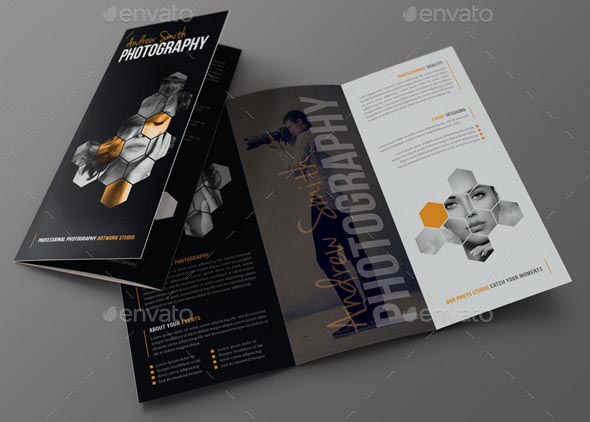Photography Studio 3-Fold Brochure