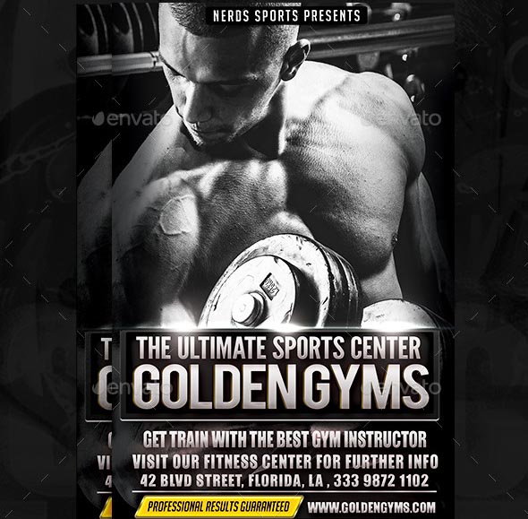The Gym Sports Flyer