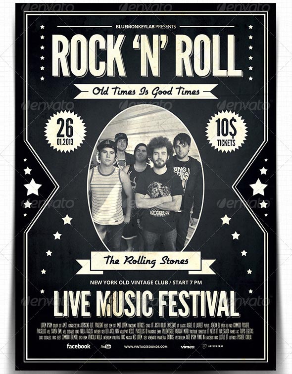 Vintage Flyer Poster 3