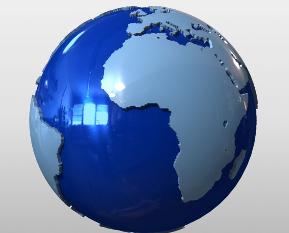 News Earth Globe