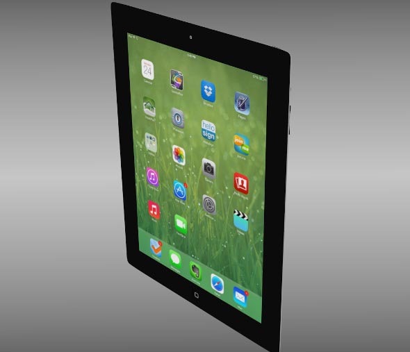 iPad four 4th generation iOS 7