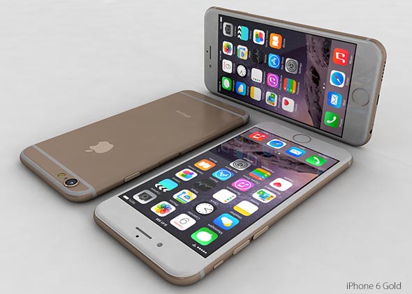 iPhone 6 and 6 Plus 3d model