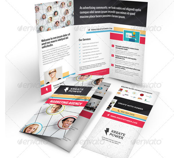 Marketing and Advertising Trifold Brochure