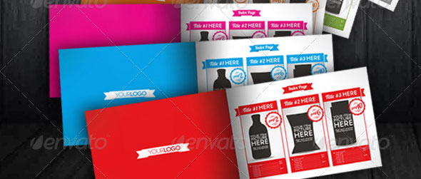 Products Items Catalogue Marketing Brochure