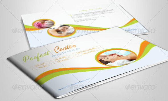 Beauty Spa Wellness Brochure Template