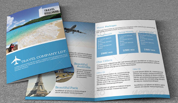 Bifold Travel Brochure