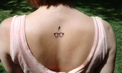 Harry Potters Lightning Bolt Tattoo