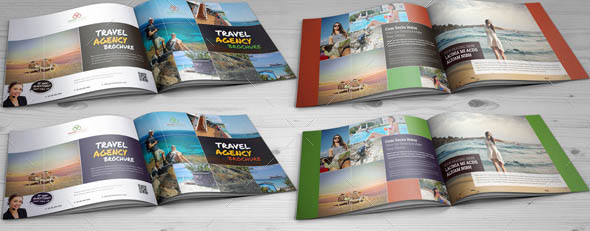 Travel Agency Brochure Catalog InDesign Template