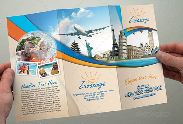 Travel Trifold Brochure 02