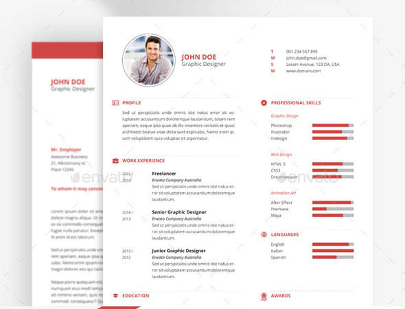 A4 Swiss Resume