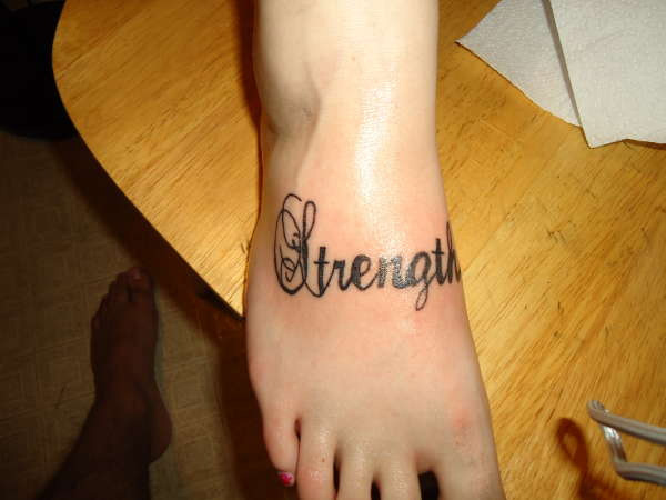 The Anklet strength word