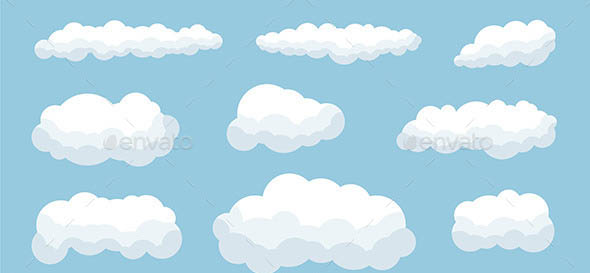 Clouds backdrop