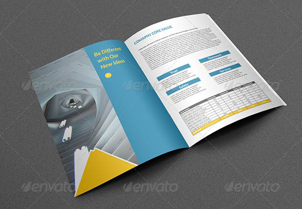 Construction Business Brochure Template