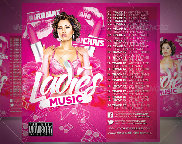 Ladies Music CD Cover