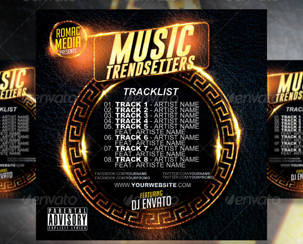 Music Trend CD Cover