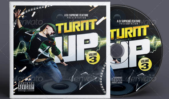 Turnt up Music CD Cover