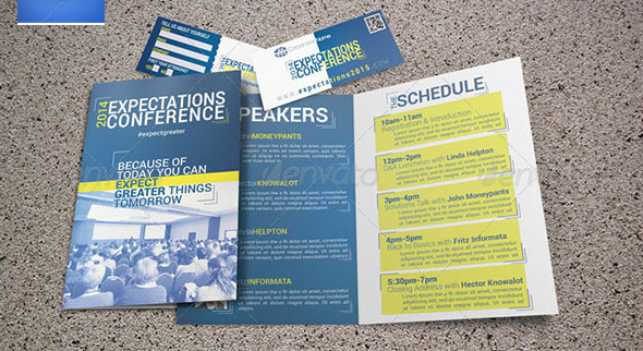 Expectations Conference Bifold Brochure