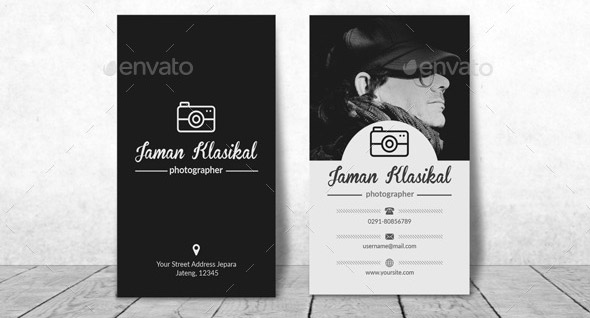 Clasic Photographer Business Card