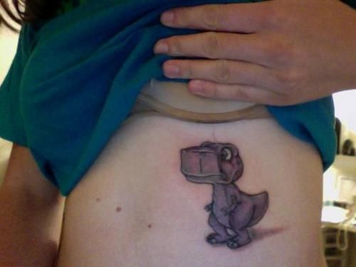 Cute Dinosaur Tattoos