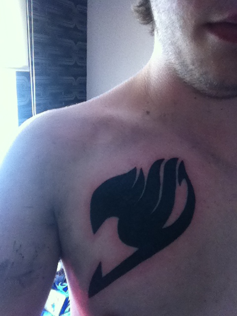 Fairy Tail Tattoo For men